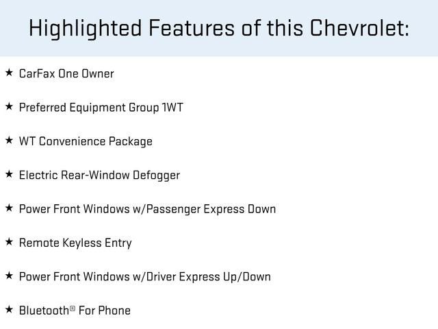 2022 Chevrolet Silverado 1500 WT