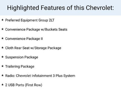 2019 Chevrolet Silverado 1500 LT Trail Boss