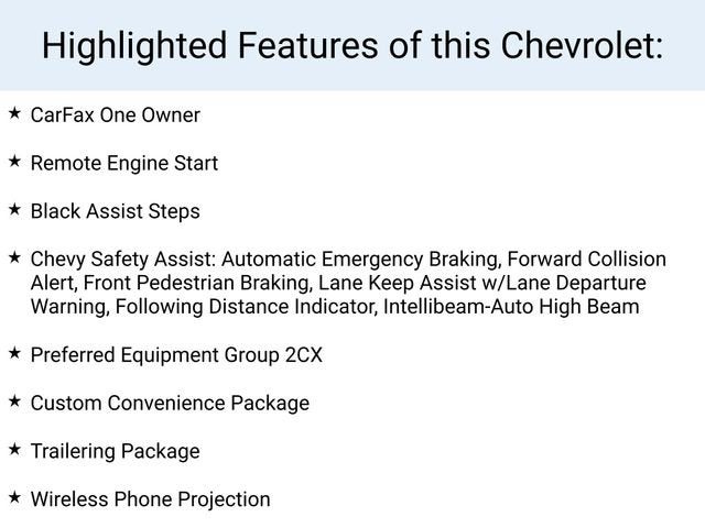 2023 Chevrolet Silverado 1500 Custom Trail Boss