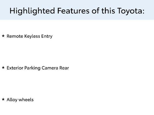 2017 Toyota Yaris iA 4DR SDN AUTO