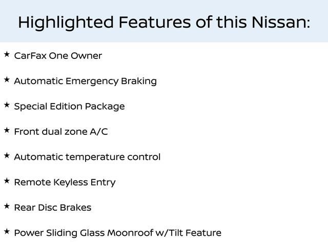 2019 Nissan Sentra SV