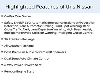 2024 Nissan Sentra SV