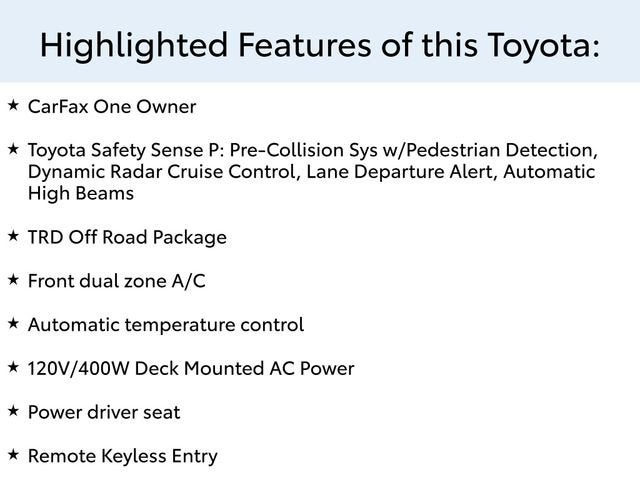 2023 Toyota Tacoma 4WD SR