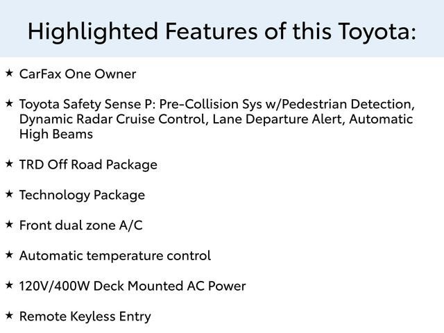 2022 Toyota Tacoma 4WD SR