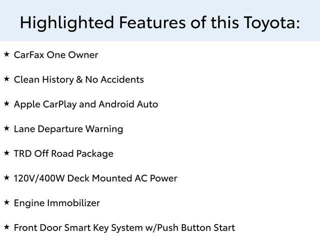 2023 Toyota Tacoma 4WD SR