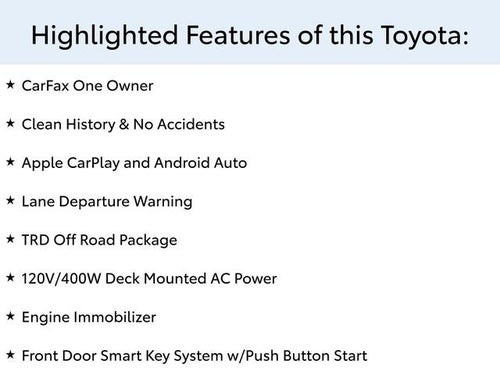 2023 Toyota Tacoma 4WD SR
