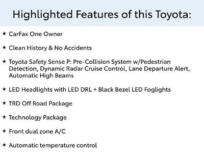 2021 TOYOTA TRU TACOMA 4WD Base