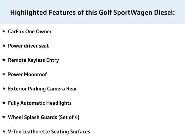 2015 Volkswagen Golf SportWagen TDI S