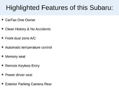 2015 Subaru Legacy 2.5i Limited