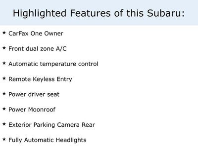 2017 Subaru Legacy Sport