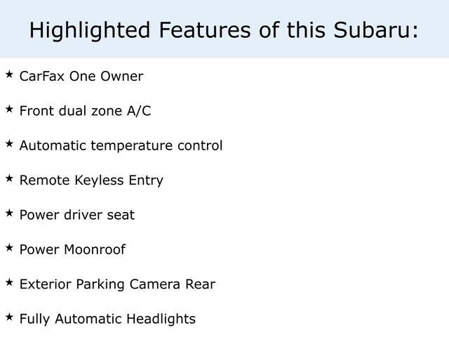 2017 Subaru Legacy Sport