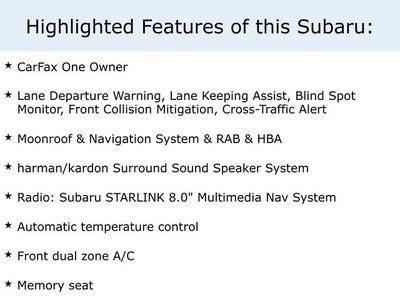 2019 Subaru Legacy Limited