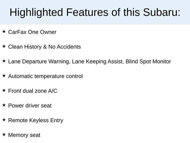 2019 Subaru Outback Limited