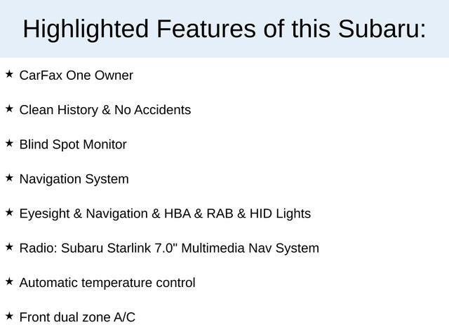 2017 Subaru Outback Limited