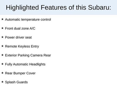 2022 Subaru Outback Premium