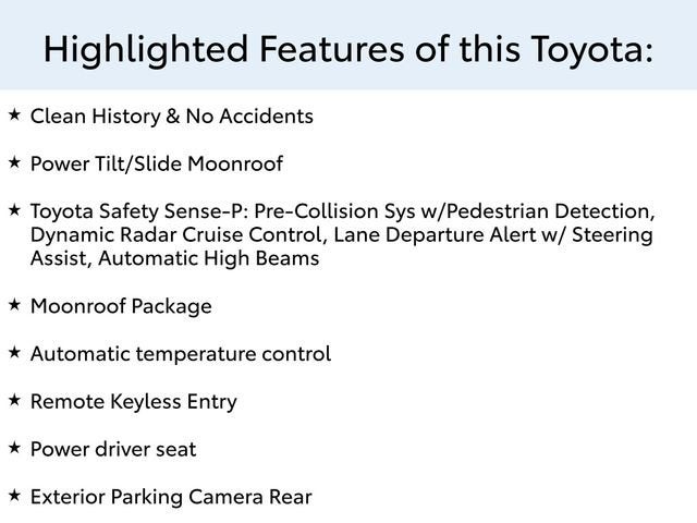 2018 Toyota Camry LE