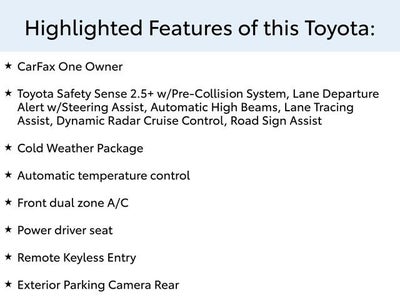 2024 Toyota Camry Hybrid XSE