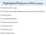 2016 Lexus ES 350 4DR SDN
