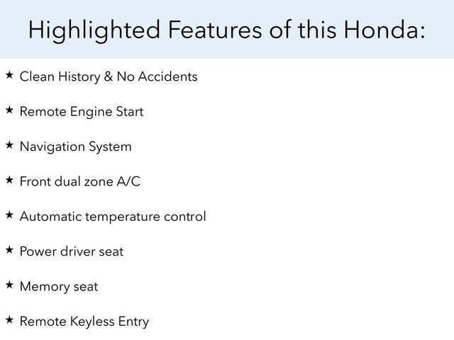 2019 Honda Pilot Touring 7-Passenger