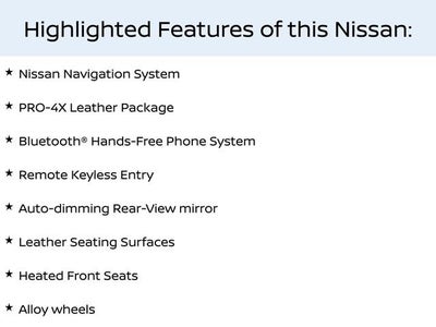 2015 Nissan Xterra Pro-4X