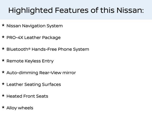 2015 Nissan Xterra Pro-4X