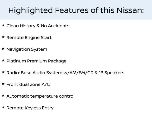 2013 Nissan Pathfinder Platinum