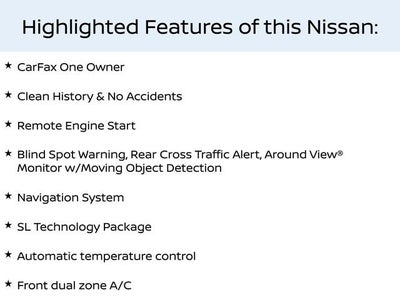 2017 Nissan MURANO SL (2017 Base