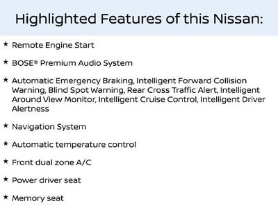 2018 Nissan Murano Platinum