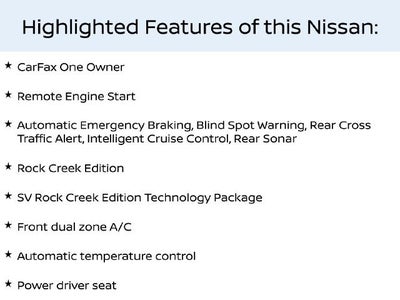 2019 Nissan Pathfinder SV