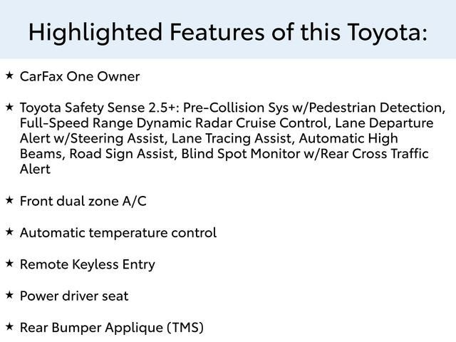 2023 TOYOTA TRU HIGHLANDER Base