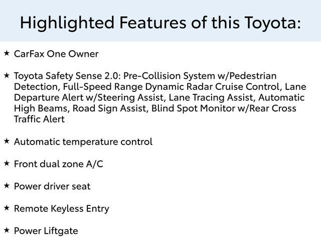 2020 Toyota Highlander LE