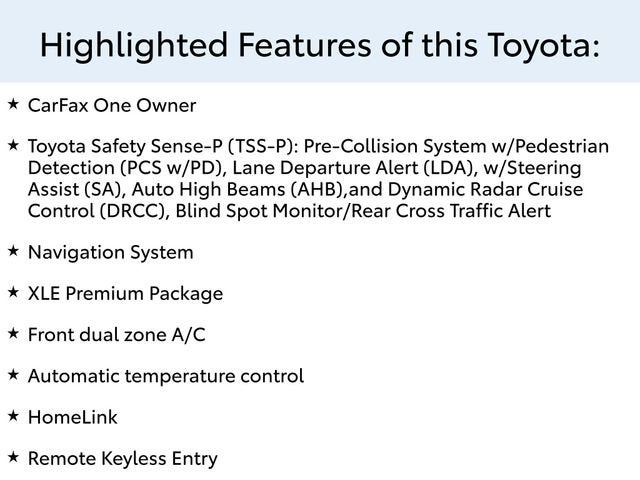 2019 Toyota Sienna XLE