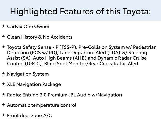 2020 Toyota Sienna XLE