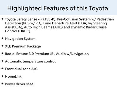 2020 Toyota Sienna XLE