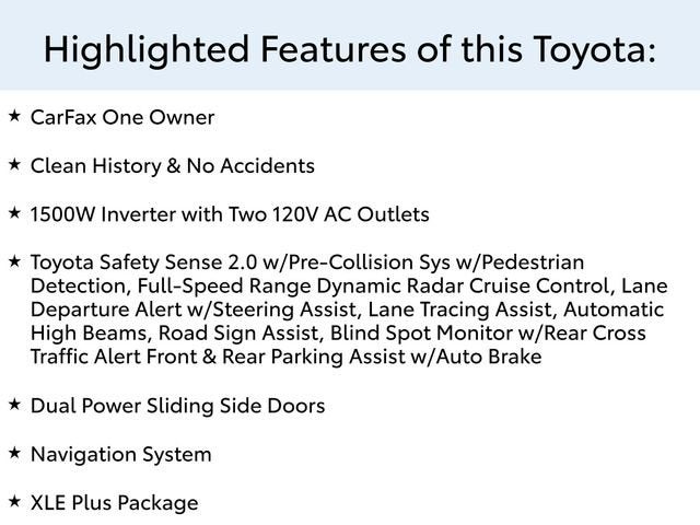 2024 Toyota Sienna XLE