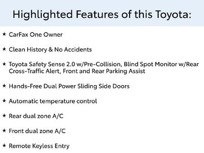 2026 Toyota Sienna XLE