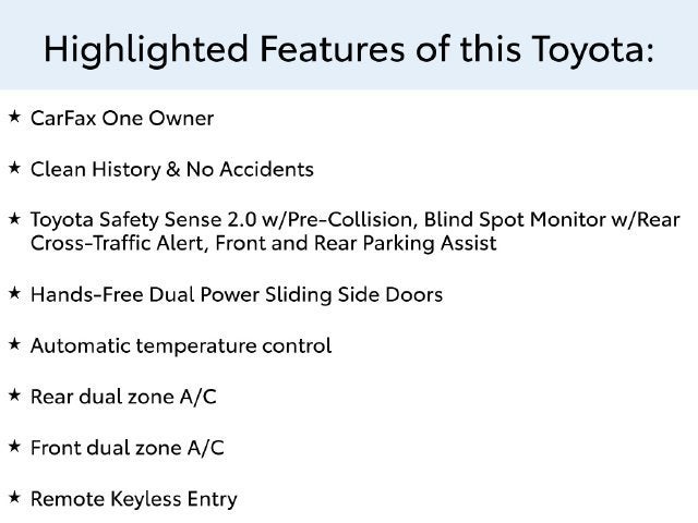 2026 Toyota Sienna XLE