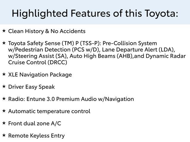 2018 Toyota Sienna XLE Auto Access Seat