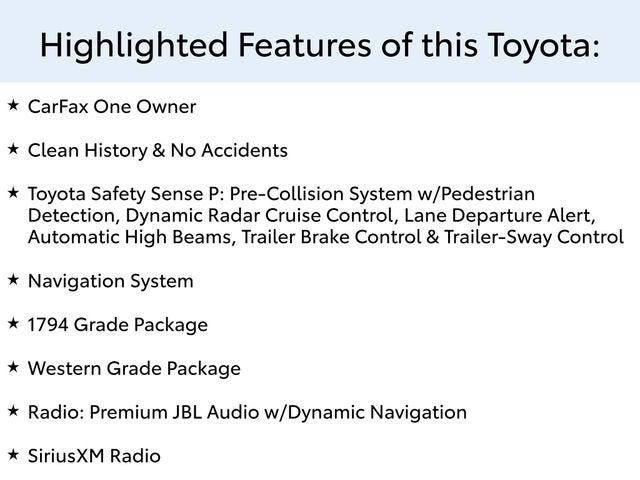 2021 Toyota Tundra 4WD Platinum
