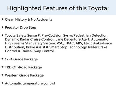 2020 Toyota Tundra 4WD Platinum