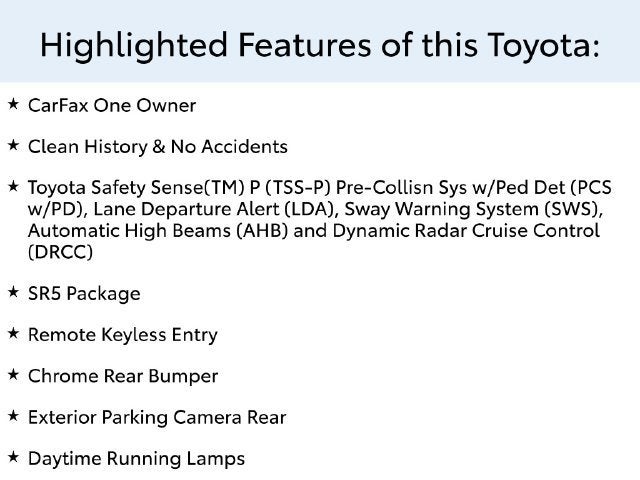 2018 Toyota Tacoma SR