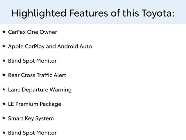 2025 Toyota Corolla LE