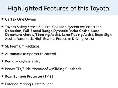 2024 Toyota Corolla SE