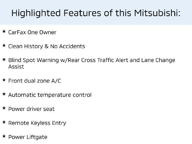 2018 Mitsubishi Outlander ES