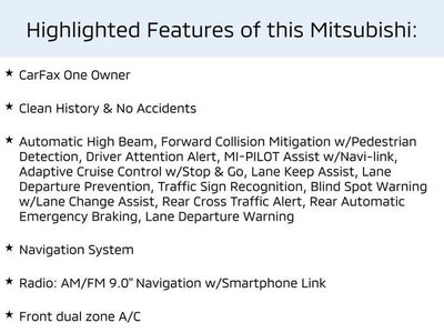 2022 Mitsubishi Outlander SEL