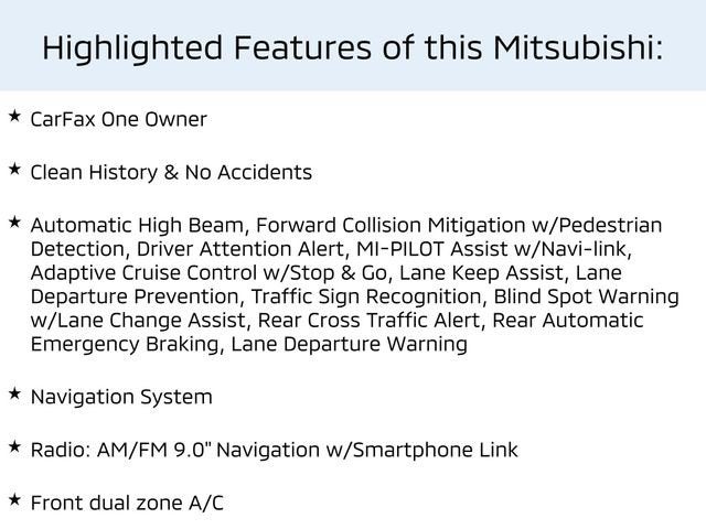 2022 Mitsubishi Outlander SEL