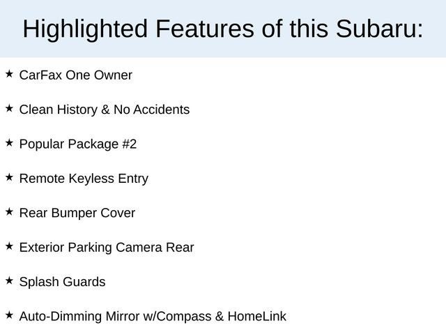 2017 Subaru Crosstrek Premium