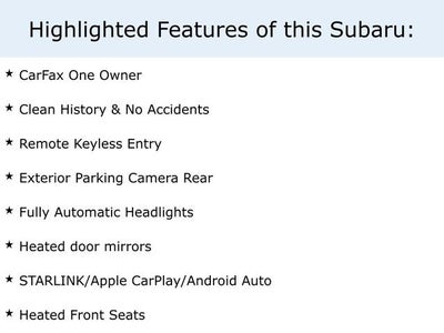 2019 Subaru Crosstrek Premium