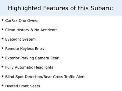 2019 Subaru Crosstrek Premium