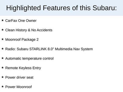 2022 Subaru Crosstrek Limited
